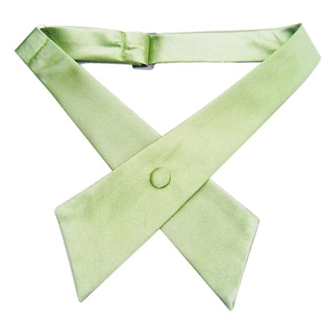 Toptie Criss Cross Tie Girls School Uniform Cross Tie Lightgreen