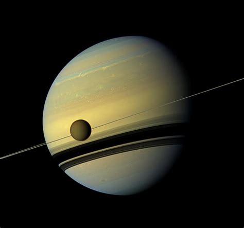Mind Blowing Images Of Saturn From The Cassini Orbiter Photos Abc News