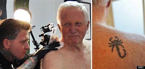 David Dimbleby Tattoo Scorpion Is An Hiv Symbol In The Gay Community
