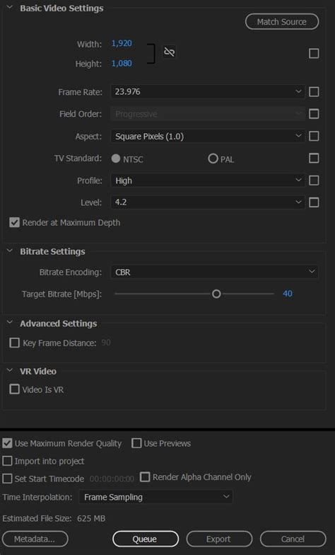 Best Format To Export From Premiere Pro 2023 With Export Settings