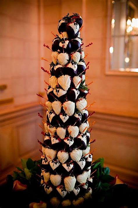 Hmmm A Chocolate Covered Strawberry Tower Of Goodness Yes Please