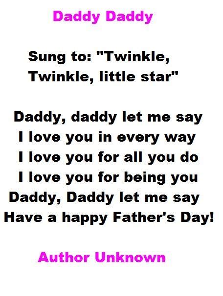 Awesome Fathers Day Poems From Daughter Happy Fathers Day Fathers