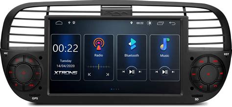 Xtrons Single Din Car Stereo Android 10 Car Radio Player 7 Inch Touch