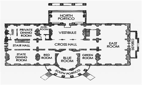 Original White House Floor Plan White House Basement Current House