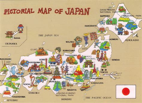 Online Maps Pictorial Map Of Japan 42840 Hot Sex Picture