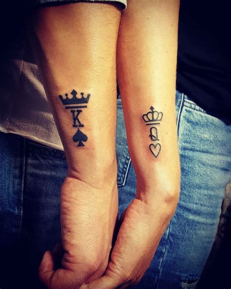 Tattoo shops each take on a personality of their own depending on the artists there, the shop location, and the type of customer they attract. His and Hers Matching Tattoos Designs, Ideas and Meaning ...