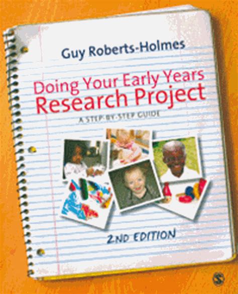 Doing Your Early Years Research Project A Step By Step Guide 2nd
