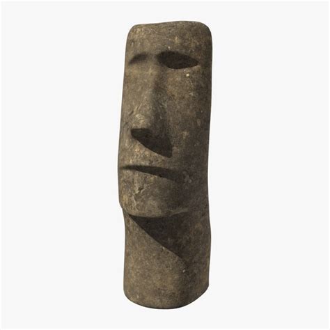 D Moai Statue