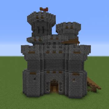 Not only does a castle take up space and resources, but settling on a design is a. Medieval Keep/Castle - GrabCraft - Your number one source for MineCraft buildings, blueprints ...