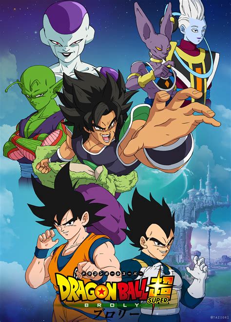 Since battle of the gods, gokuu has undergone new forms from super saiyan god to super saiyan blue to other evolved forms that have gone up against many invincible. OC Dragon Ball Super Broly - movie FANART Poster : dbz