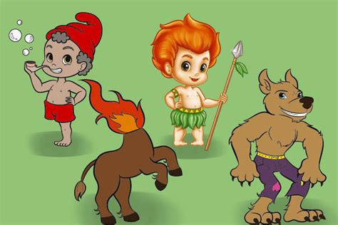Desenhos De Personagens Do Folclore Para Colorir