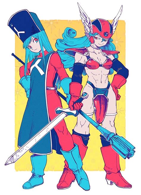 Dragon Quest Iiis Ladies By Yzk7rl Rdragonquest
