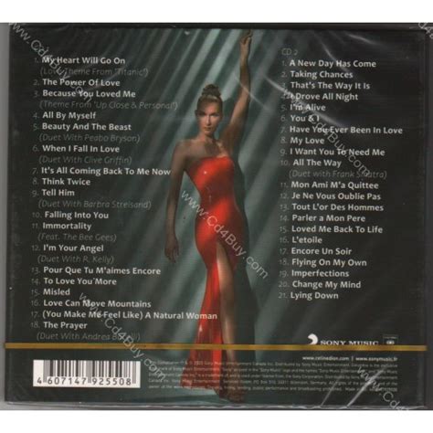 Celine Dion Greatest Hits 2020 2 Cd In Digipak Digipack
