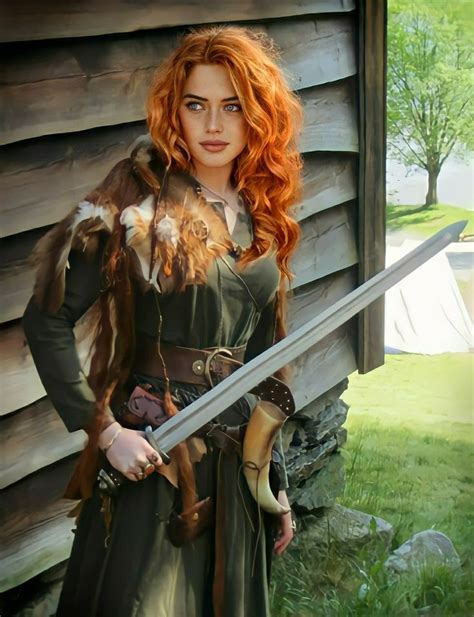 Petricore Redhead Ginger Sword Elf Cosplay Cosplay Outfits Aesthetic