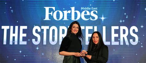 Sahar Khan Wins Storyteller Award By Forbes Middle East 2020 Mybayut