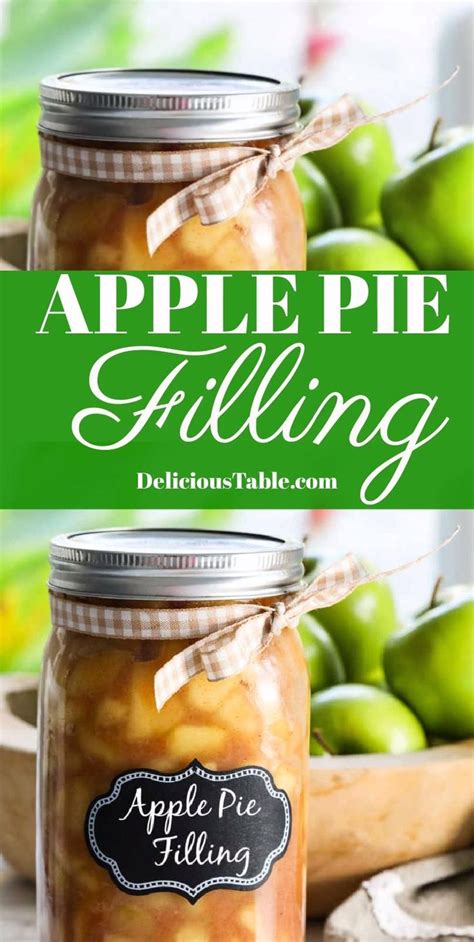 The Best Apple Pie Filling [video] Pie Filling Recipes Apple Pie Filling Recipes Apple Pies