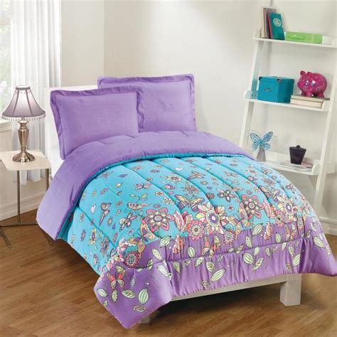 Kids comforter & quilt sets. Gizmo Kids Butterfly Dreams 2-Piece Lavender Twin ...