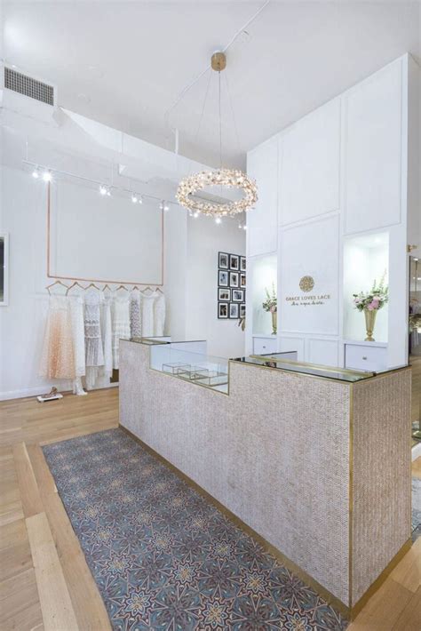 New York Wedding Dress Showroom Boutique Interior Design Bridal Shop