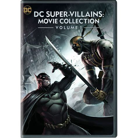Dc Super Villains Movie Collection Vol 1 Dvd