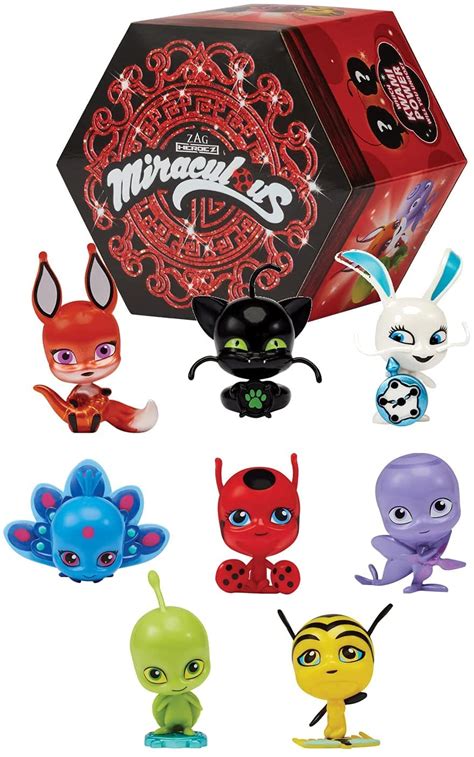 Buy Bandai Miraculous Ladybug And Cat Noir Kwami Surprise Box With