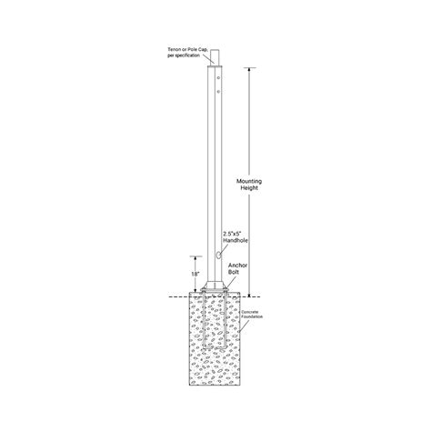 China Manufacturing Companies For Cctv Pole Round Straight Steel