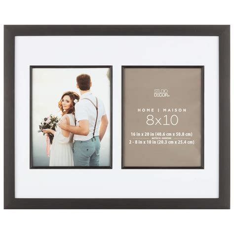 2 Opening Black 8 X 10 Collage Frame Home Collection By Studio Décor