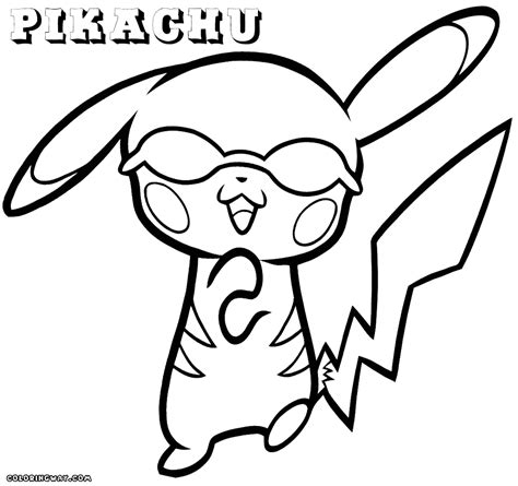 Pikachu Coloring Pages Cute 30 Powerful Pikachu Coloring Pages You