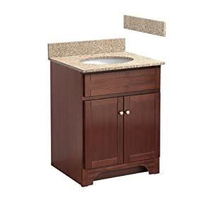 A new bathroom vanity top with a sink gives your bathroom a fresh, restored feel. Foremost COCAT2421-8W 24-Inch Columbia Bathroom Vanity ...