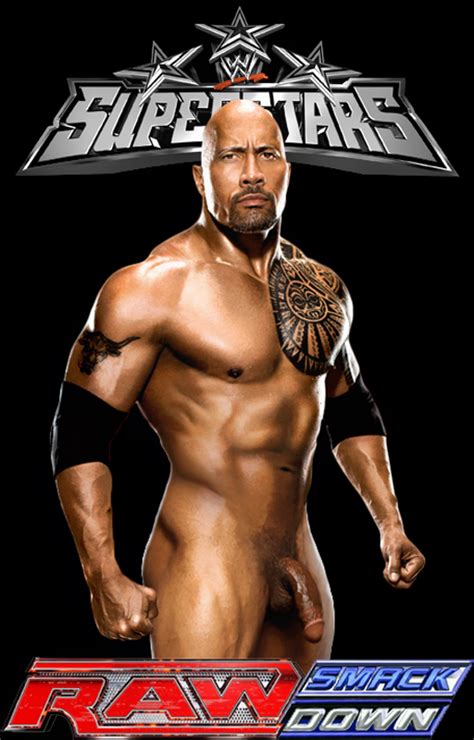 Wicked Phanta Dwayne The Rock Johnson Naked Fake No2