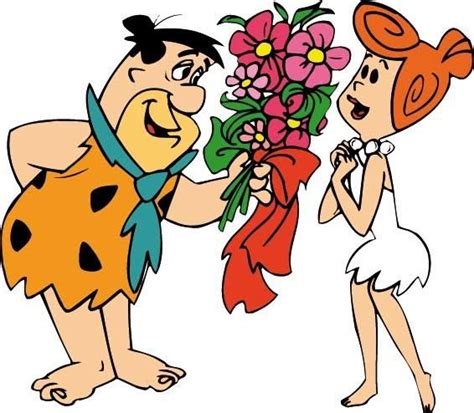 Pedro Y Vilma En Vector Paperblog Classic Cartoon Characters