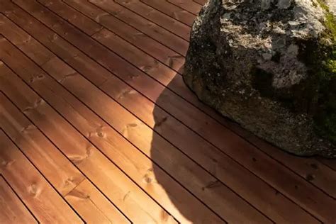 Benchmark Thermo Pine Decking Thermory