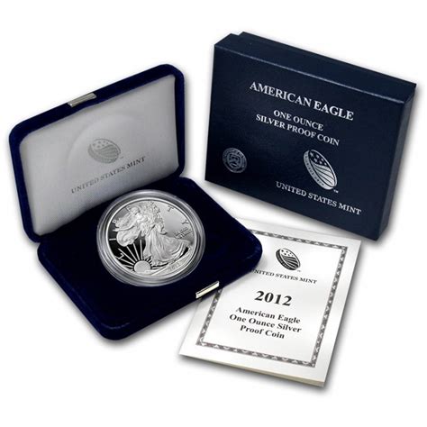 2012 W American Silver Eagle Proof 1 Oz Premium Wholesale