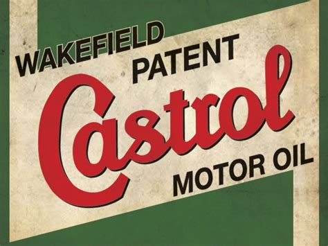 Castrol Motor Oil Vintage Retro Metal Sign Garageman Cave Ideal T