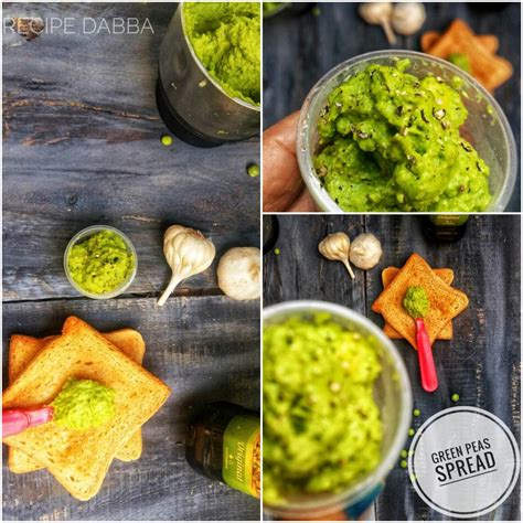 Green Peas Spread How To Make Green Peas Spread Recipedabba