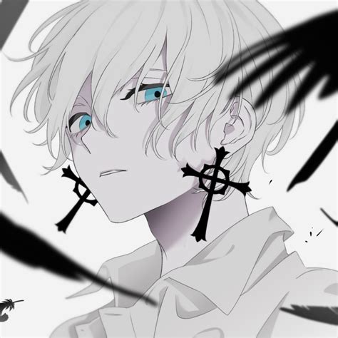 泠𝙻𝚒𝚗𝚐 𝙰𝚛𝚝𝚒𝚜𝚝 𝐿𝑜𝑚𝑖 Gothic Anime Anime Angel Anime Drawings Boy