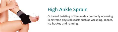 What Is High Ankle Spraintreatmentrecoveryexercisescausessymptoms