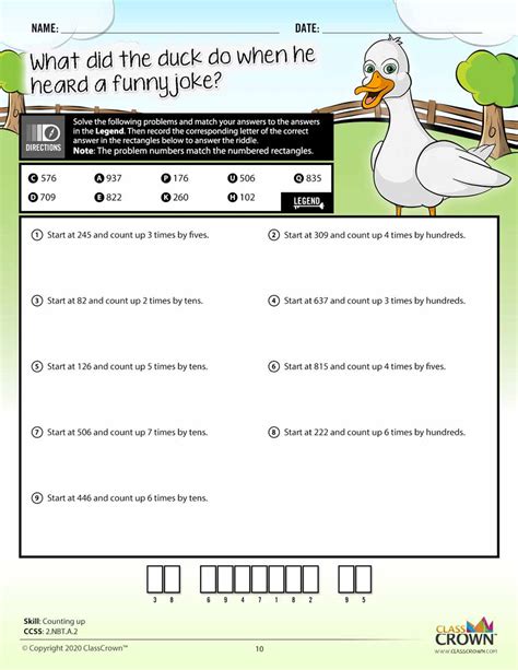 The path of pollinators worksheet. 2nd Grade Math Worksheets: Pack 2 - Math Worksheets ...