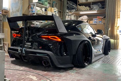 Liberty Walk Toyota Gr Supra Is Ready For The Airport Auto News