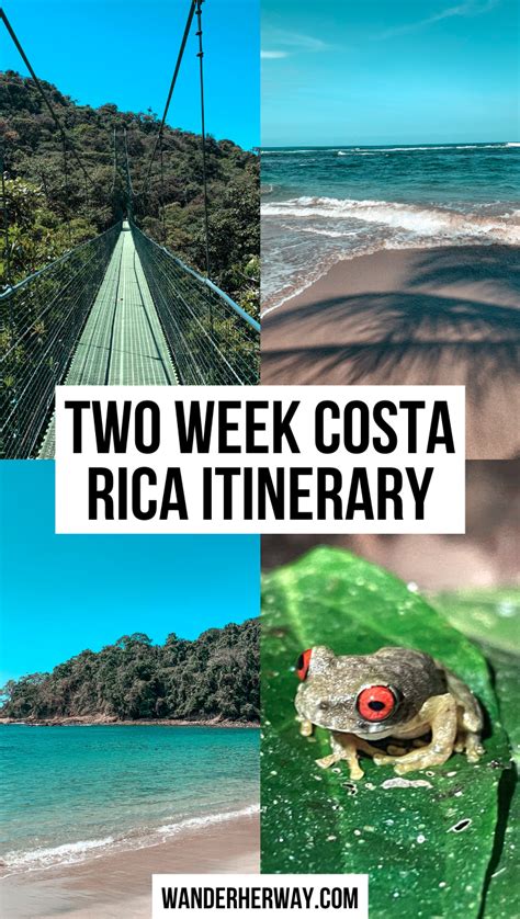 This Two Week Costa Rica Itinerary Covers All The Highlights Of This
