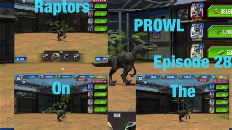 Raptors On The Prowl Jurassic World The Game Episode 28 Youtube