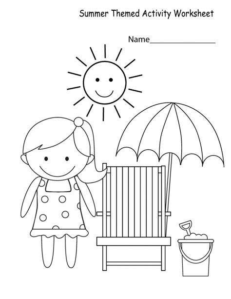 Kindergarten Worksheets For Colouring Worksheet For Study