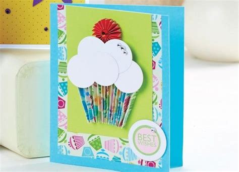 Make A Cupcake Birthday Card Papercrafter Birthday Card Craft