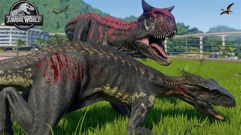 Jurassic World Evolution Indoraptor Vs Carnotaurus Spinoraptor My Xxx Hot Girl