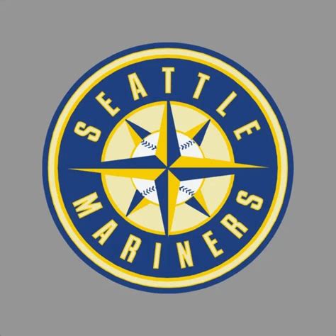 Seattle Mariners 12 Mlb Team Logo Vinyl Decal Sticker Car Window Wall