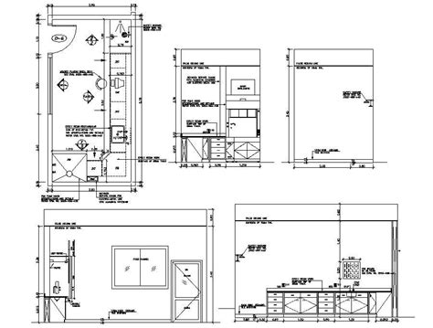 Kitchen Design Drawing CAD File - Cadbull