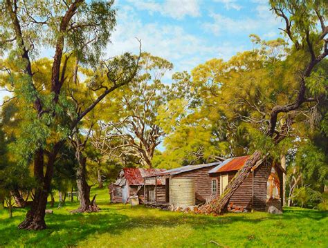 Recent Australian Landscape Oil Paintings Michael Hodgkins