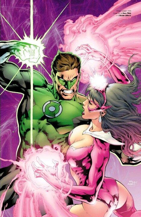 Green Lantern Hal Jordan And Star Saphire Carol Ferris Top