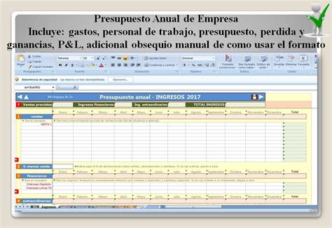 Plantilla Excel Presupuesto Gastos Empresa Porn Sex Picture 48852 The Best Porn Website