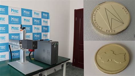 How To Engrave Brass Coins By 3d Fiber Laser Marking Machine Laser