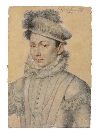 François Clouet Tours Circa 1515 1572 Paris Portrait Of King